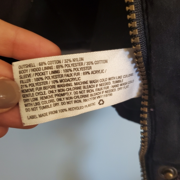 Mossimo Faux Fur Hooded Jacket - Picture 7 of 8